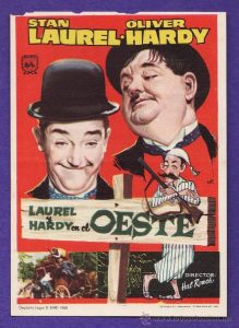 Laurel y hardy en el oeste